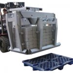 Fixació per a carretons elevadors Clase 3 de pinça de bloc de formigó