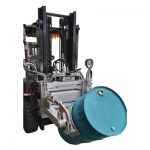 Carretó elevador hidràulic Pinça de tambor de 55 galons per a carretons elevadors