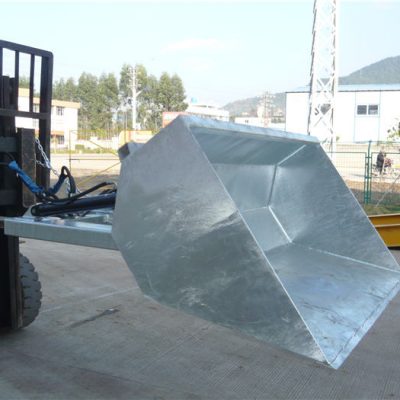 Muntacàrregues de 3 tones amb galleda, cub hidràulic